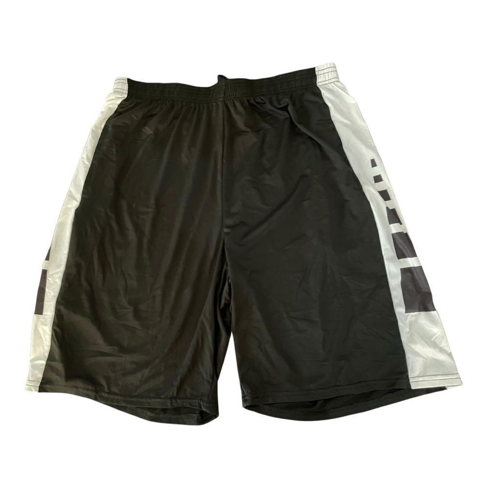 Black and White Men's Shorts
